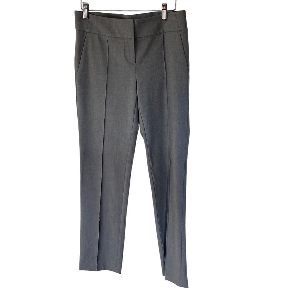 Loft NWT Marisa Straight size 0 gray dress pants